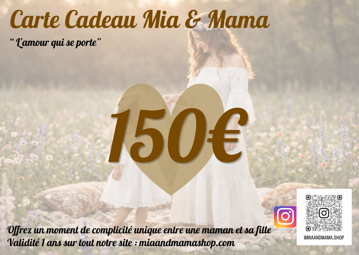 Carte cadeau Mia & Mama