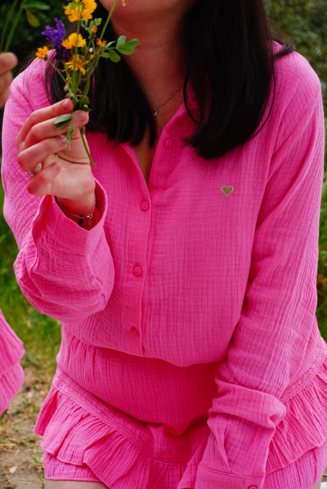Jupe Short Gaze de Coton Maman
